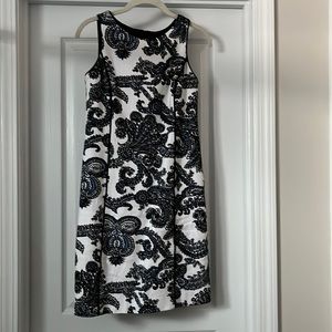 Talbots Printed Shift Dress